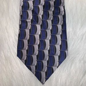 Stafford silk blue tie B